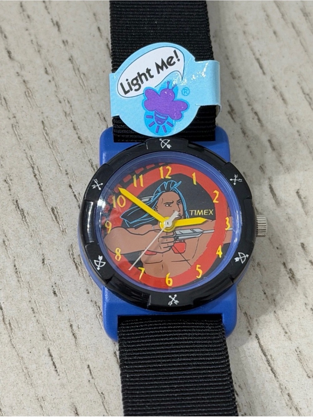 Timex Disney Pocahontas Kids Watch New Battery Character Wristwatch